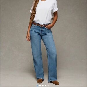 American Eagle Curvy Stovepipe Jeans